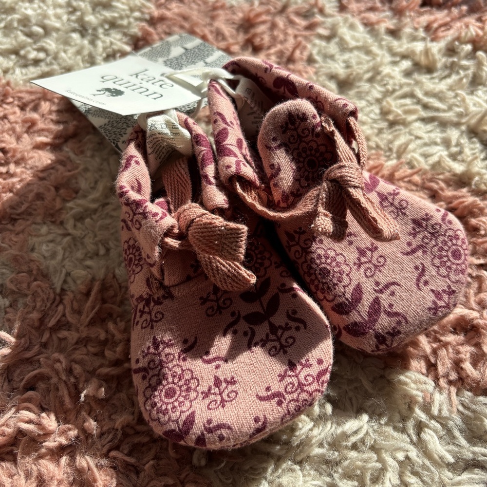 Kate Quinn Baby Booties